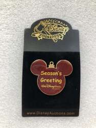 99728 - Unknown Series - Season's Greetings Mickey Icon Ornament - Disney Auctions