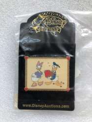 99730 - Unknown Series - Donald and Daisy - Valentine - P.I.N.S. - Disney Auctions