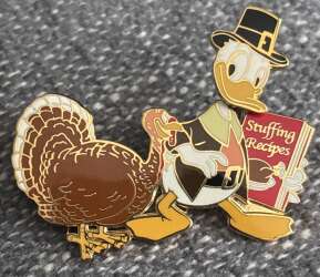 99754 - Thanksgiving - Stuffing Recipes - Donald Duck - Disneyland Resort
