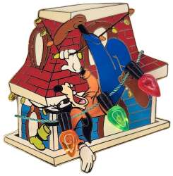 Goofy Hanging Christmas Lights