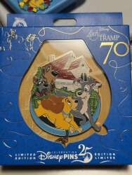 99830 - Lady and the Tramp 70th Anniversary - Lady, Tramp, Trusty, and Jock Jumbo alternate image