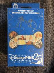 99840 - Lady and the Tramp 70th Anniversary Mystery Box - Lady and the Tramp Bone Puzzle - Unopened Box - Walt Disney World