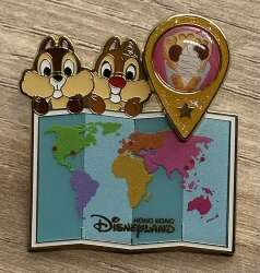 99859 - Pin Trading Carnival 2024 Designer Series - Chip and Dale - Hong Kong Disneyland