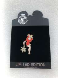 99885 - Christmas 2008 - Jessica Rabbit - Snow Flake - Holiday Dangler - Disney Store US