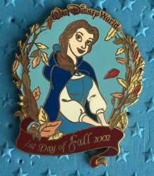 99947 - Disney Parks Seasons - Fall/Autumn - Belle 1st Day of Fall 2002 - Walt Disney World