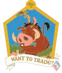 99977 - Want to Trade? Mystery Collection - Timon & Pumbaa: Animal Kingdom - Walt Disney World alternate image