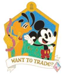 99978 - Want to Trade? Mystery Collection - Mickey & Pluto: Hollywood Studios - Walt Disney World alternate image