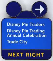 99992 - Re-Collections: Series 2 - Trade City U.S.A. — Next Right Sign - Walt Disney World alternate image