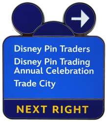 99992 - Re-Collections: Series 2 - Trade City U.S.A. — Next Right Sign - Walt Disney World