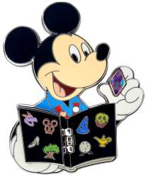 99995 - Trade with Character… Collection - Mickey Mouse with Pin Book - Walt Disney World alternate image