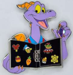 99996 - Trade with Character… Collection - Figment with Pin Book - Walt Disney World alternate image
