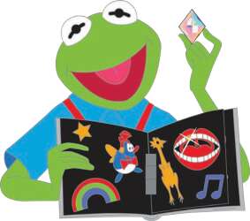 99998 - Trade with Character… - Kermit with Pin Book - Walt Disney World