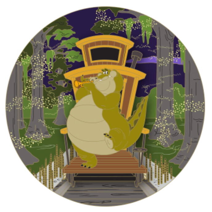d23expo 限定ピン LE2000 Disney D23 Expo Joy Everyday Jumbo 4 Pin Set Sebastian Simba