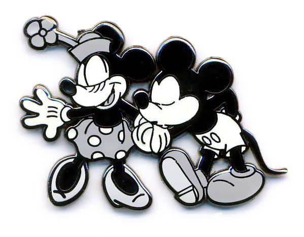 13640 - Vintage Minnie & Mickey - Mickey Mouse and Minnie Mouse