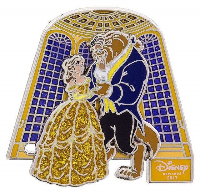 ★レア！レトロ★2001年★WDW★美女と野獣★10周年★ベル＆ビーストピン★ ☆レア！レトロ☆2001年☆WDW☆美女と野獣☆10周年☆ベル