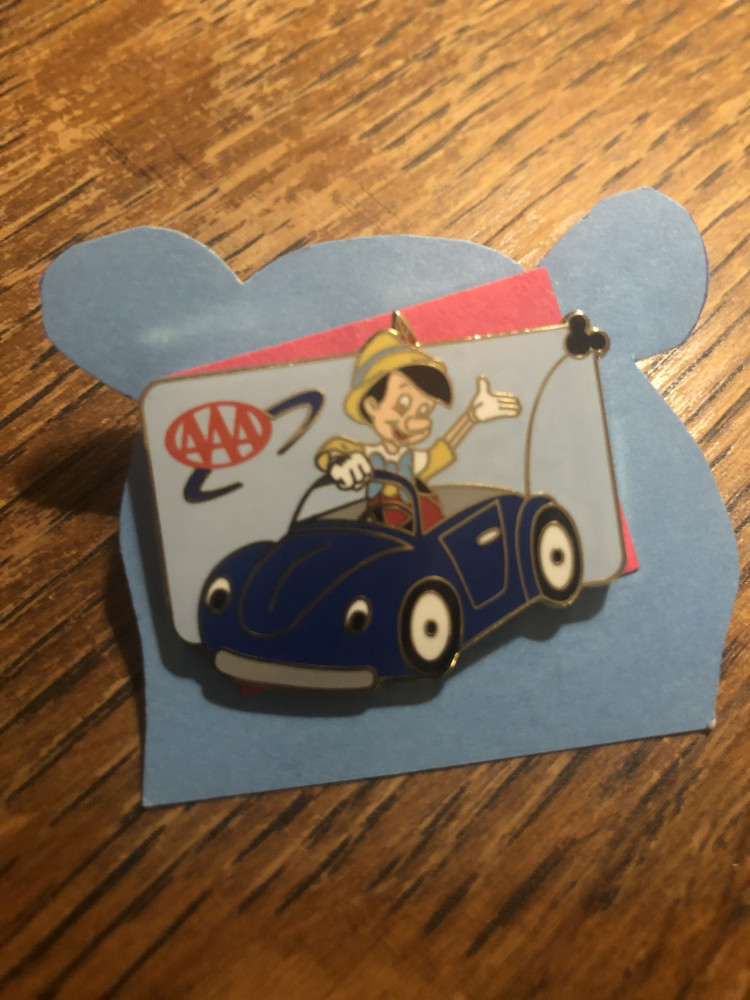 29194 - Pinocchio in Car - AAA Travel & Vacations - Disney Licensed ...