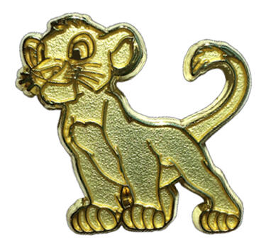 33110 - Simba - Disney Movie Club - Disney Movie Rewards Disney Pin