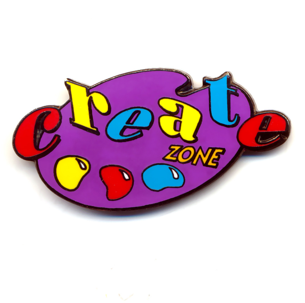 41071 Create Zone Logo DisneyQuest Walt Disney World Disney Pin