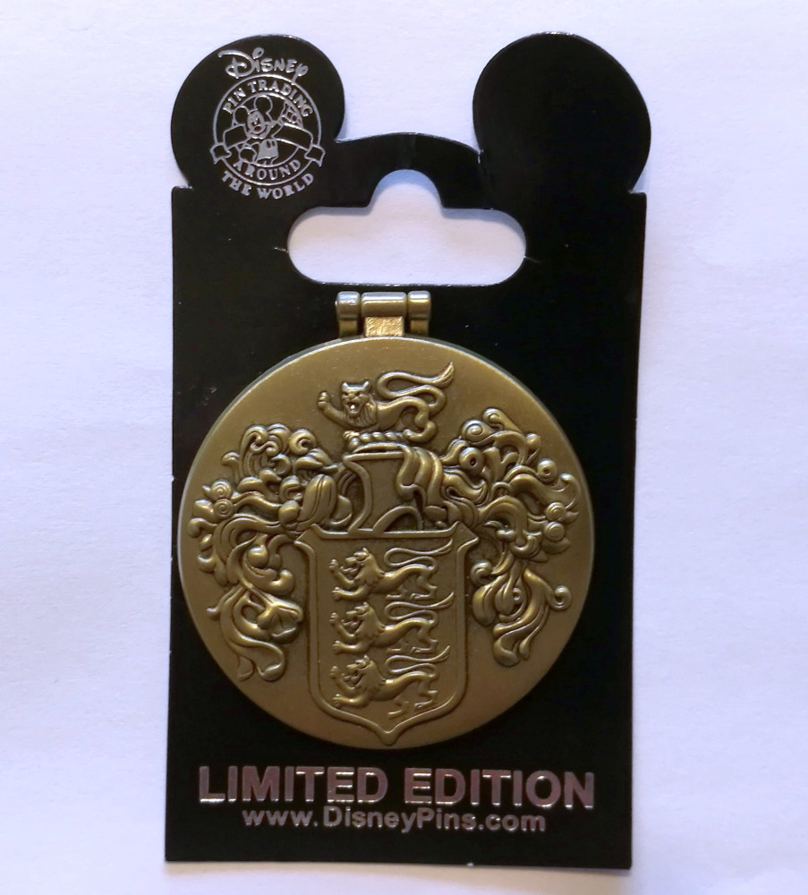 42489 2015 disney family crest hinged pin walt disney day