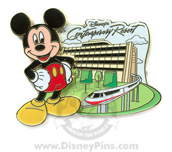 43599 - Disney's Contemporary Resort - Mickey - Disney's Contemporary