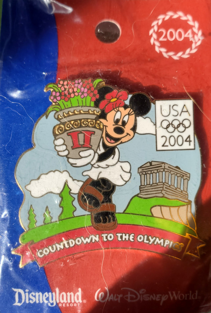 45312 Countdown to the Olympic Games 2 Days Minnie Mouse Countdown