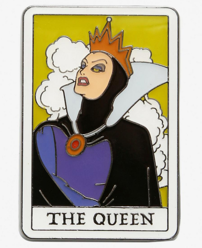 Evil Queen Tarot card - Boxlunch - Villain Tarot | Pin & Pop