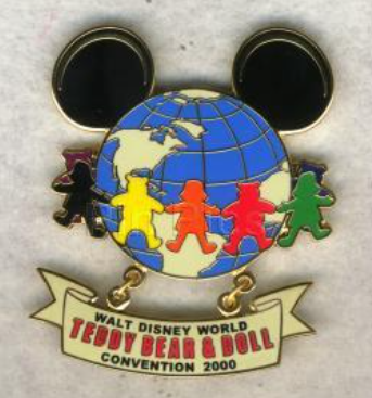 48197 - WDW Teddy Bear and Doll convention 2000 - Teddy bear & doll
