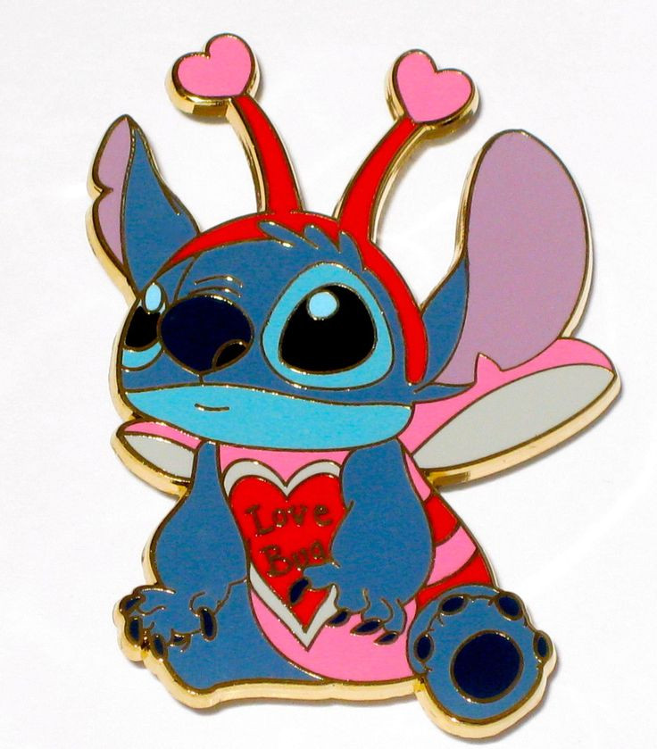 49880 - Love Bug Stitch - Valentine's Day - Disney Store US