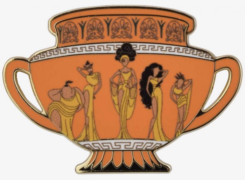 Hercules The Muses Vase Enamel Pin BoxLunch Exclusive Pin & Pop