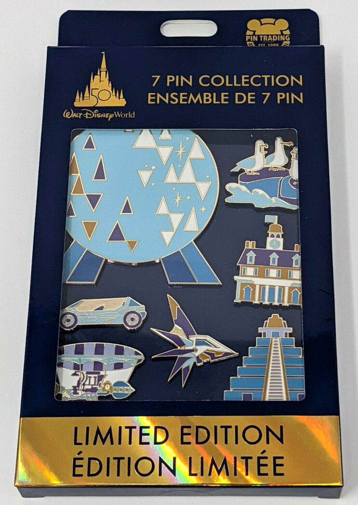 50272 Epcot Collection Boxed Set Complete Set Walt Disney World 