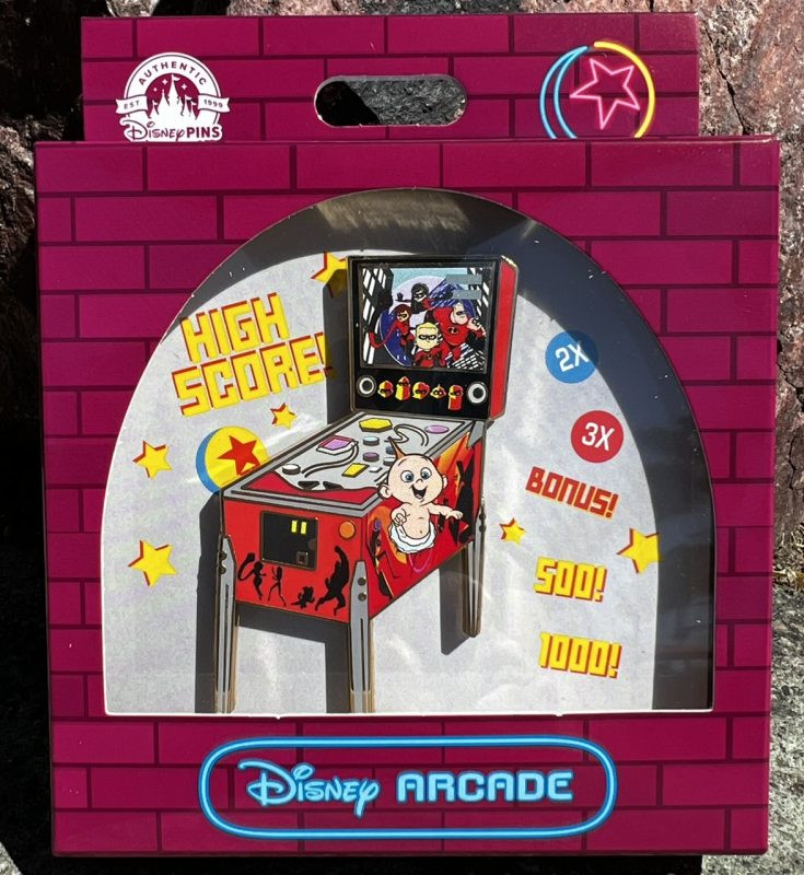 The Incredibles Disney Arcade Pin & Pop