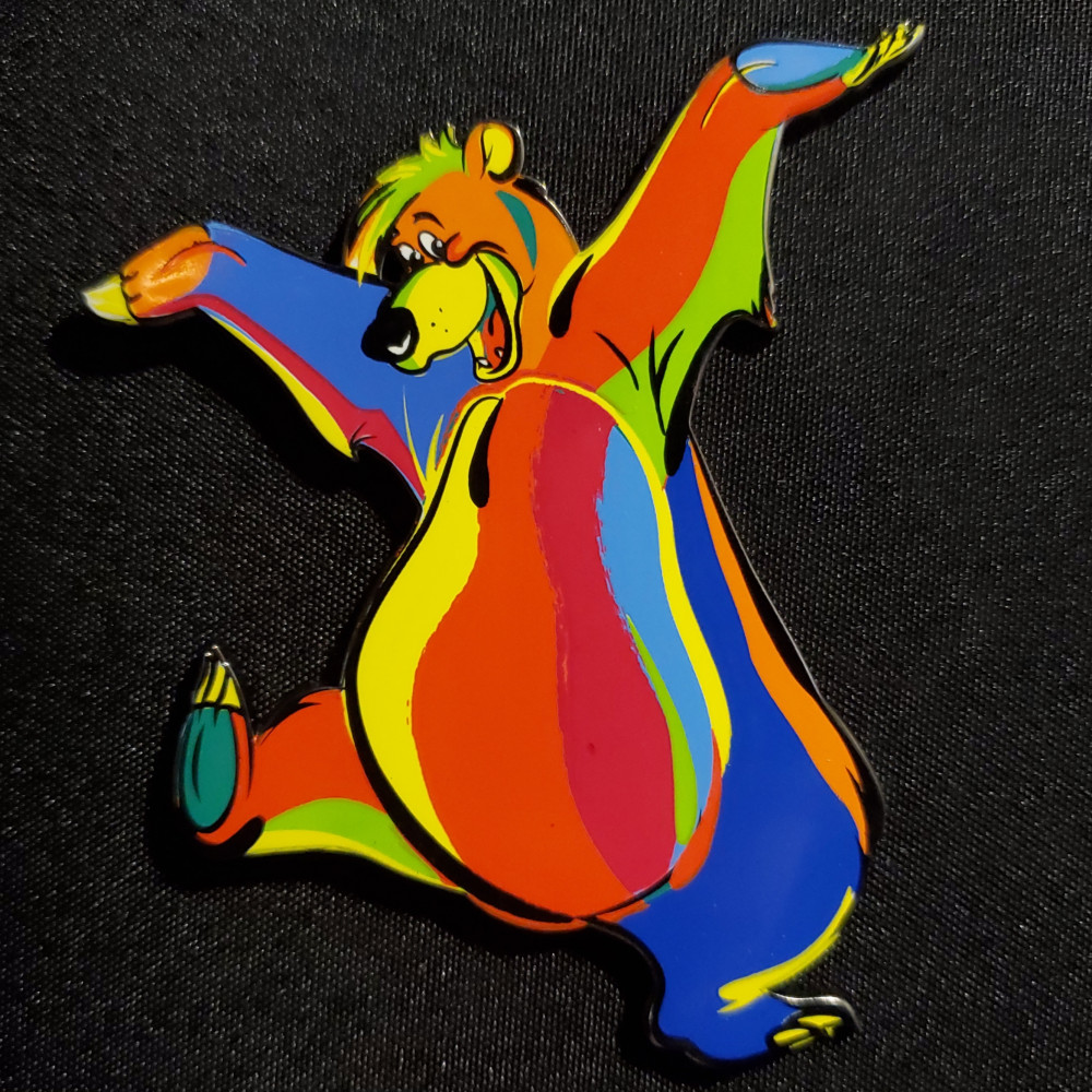 53594 - Baloo - Color Splash - Walt Disney Imagineering Disney Pin