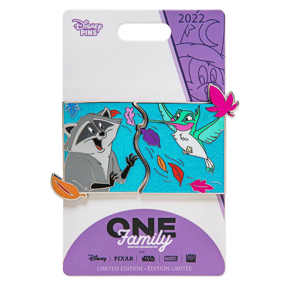 Pin Pals - Meeko and Flit Set - One Family 2022 Pin Celebration | Pin & Pop