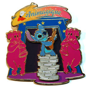 Pin Disney Stitch Invasion Series Space Mountain - Édition Limitée Neuve