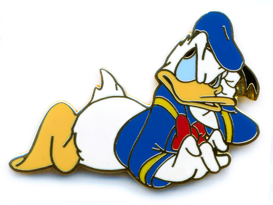 54453 Donald Duck 65th Anniversary Drumming Fingers Pose Donald