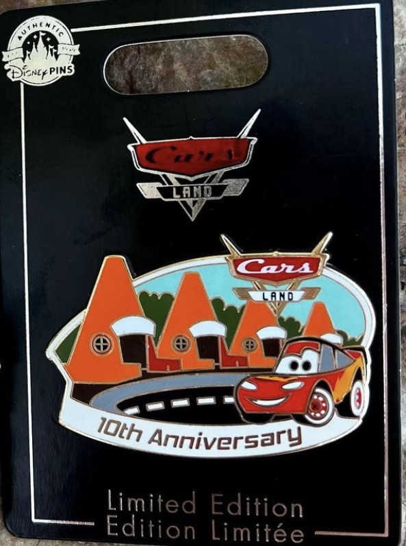 54619 Cars Land 10th Anniversary Lightning McQueen Cars Land 10th