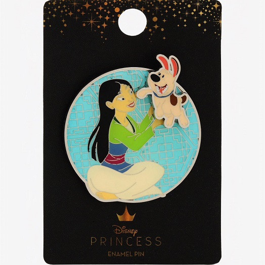 54692 - Mulan and Little Brother - Boxlunch - Disney - Loungefly Disney Pin