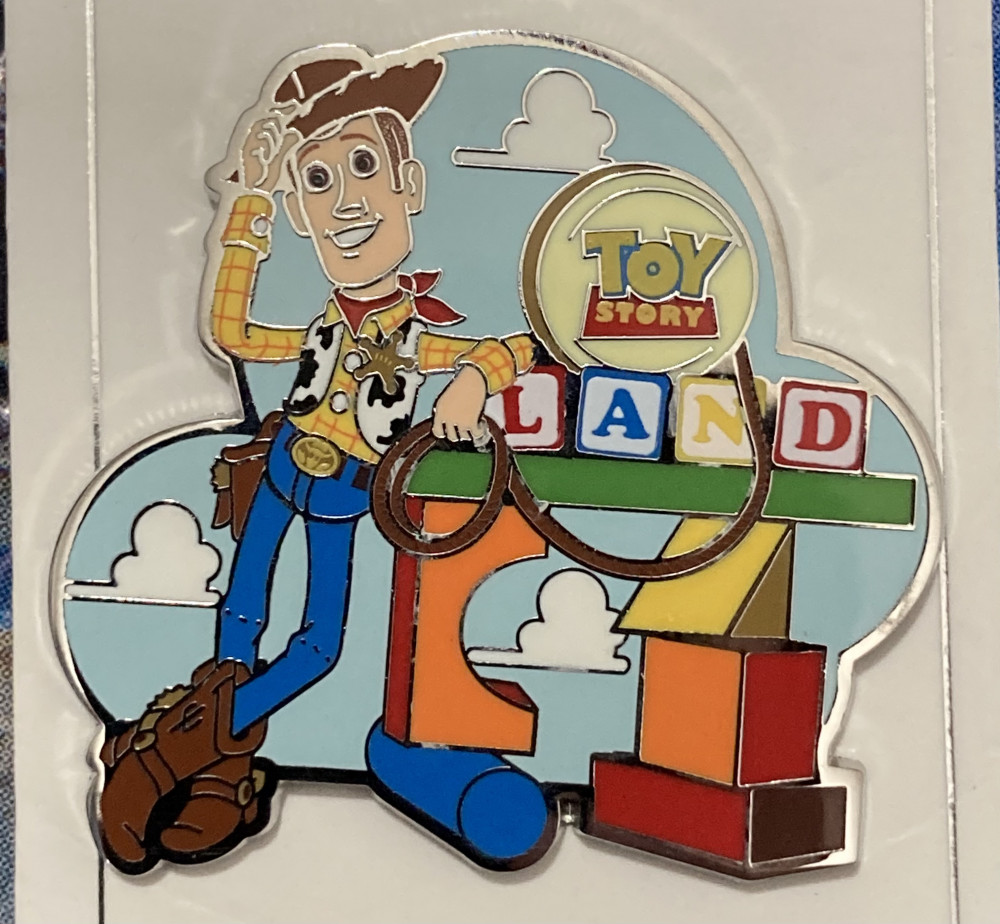 55366 Woody Entrance Sign Toy Story Land Walt Disney World Disney Pin