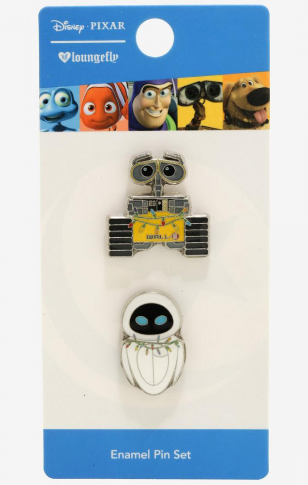 56013 WallE & Eve Christmas Lights Boxlunch Pixar Loungefly