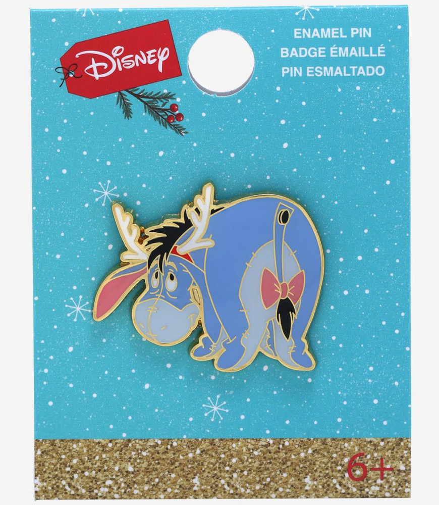 56653 - Reindeer Eeyore - Winnie the Pooh - Loungefly Disney Pin