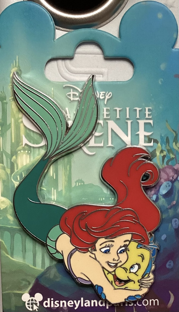 56859 Ariel Hugging Flounder La Petite Sirene Disneyland Resort