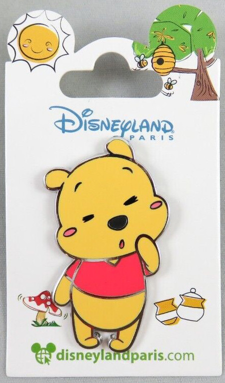 57021 - Cute Pooh - Winnie the Pooh - Disneyland Resort Paris Disney Pin