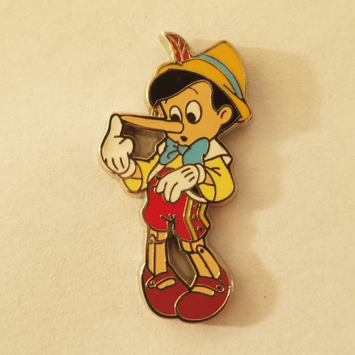 57090 Pinocchio Touching his Nose Pinocchio Disney Store US