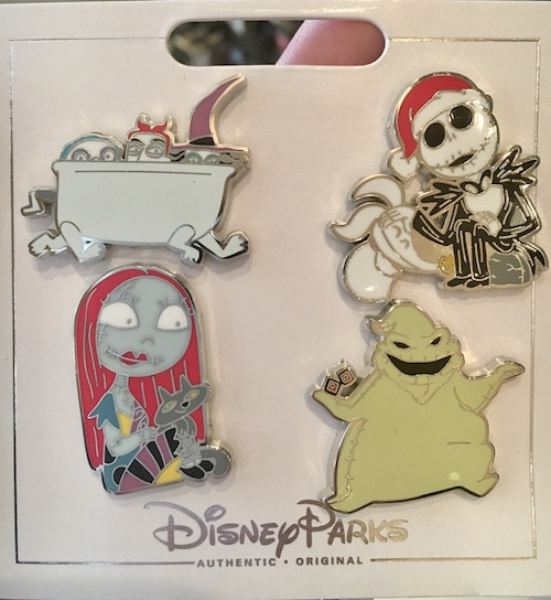 57259 - Complete Set - Disney Parks Nightmare Before Christmas 4 