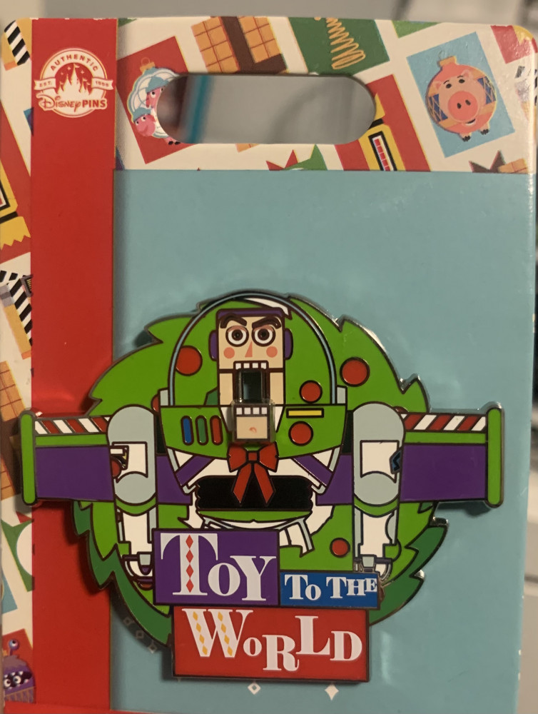 58696 Toy to the World Buzz Lightyear Pixar Holiday Nutcrackers