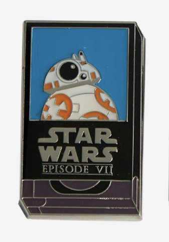 Pins émaillés Star Wars VHS - Collection Mystère 1/6 - Loungefly - Cadeau Parfait Pour Fans