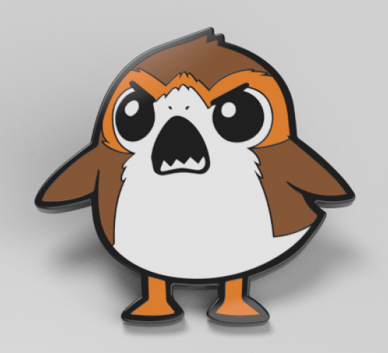 62238 - Cuties: Porg - TeeTurtle: Star Wars - Misc - Disney Licensed