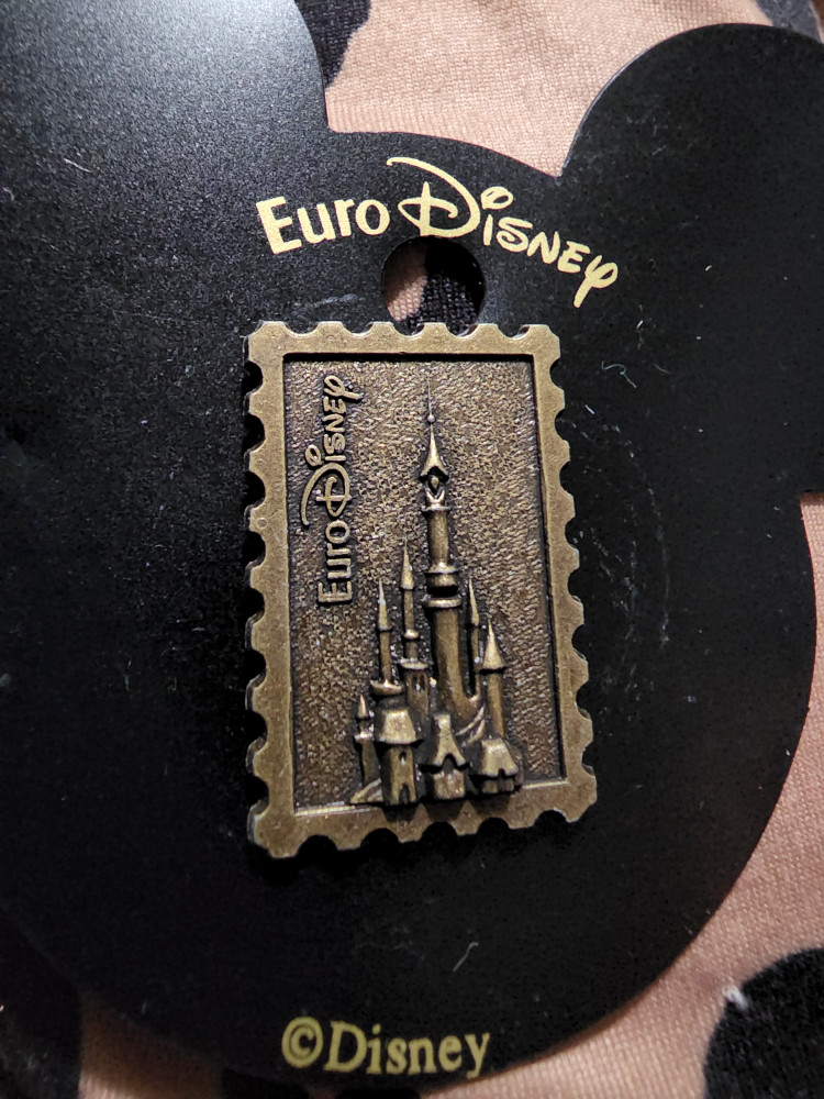 62890 Bronze Castle Stamp EuroDisney Disneyland