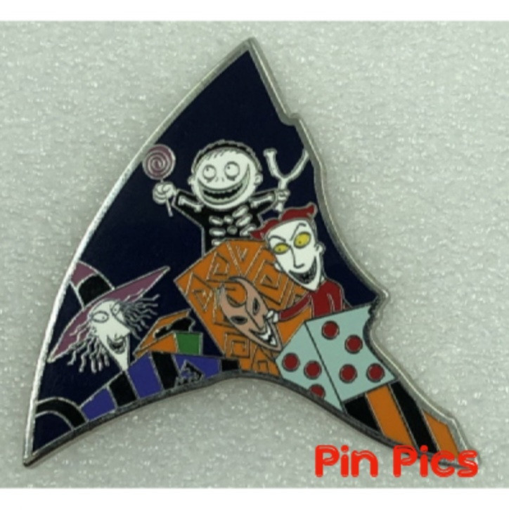 Lock Shock Barrel - Haunted Mansion Holiday Mystery Puzzle Pin & Pop
