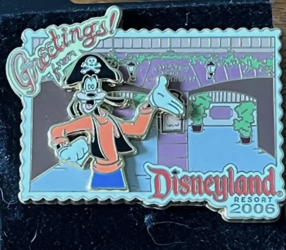65618 Goofy pirates of the caribbean Greetings from Disneyland